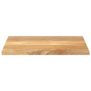 Tablero de mesa rectangular madera maciza mango 80x50x3,8 cm V2514 Vetonek