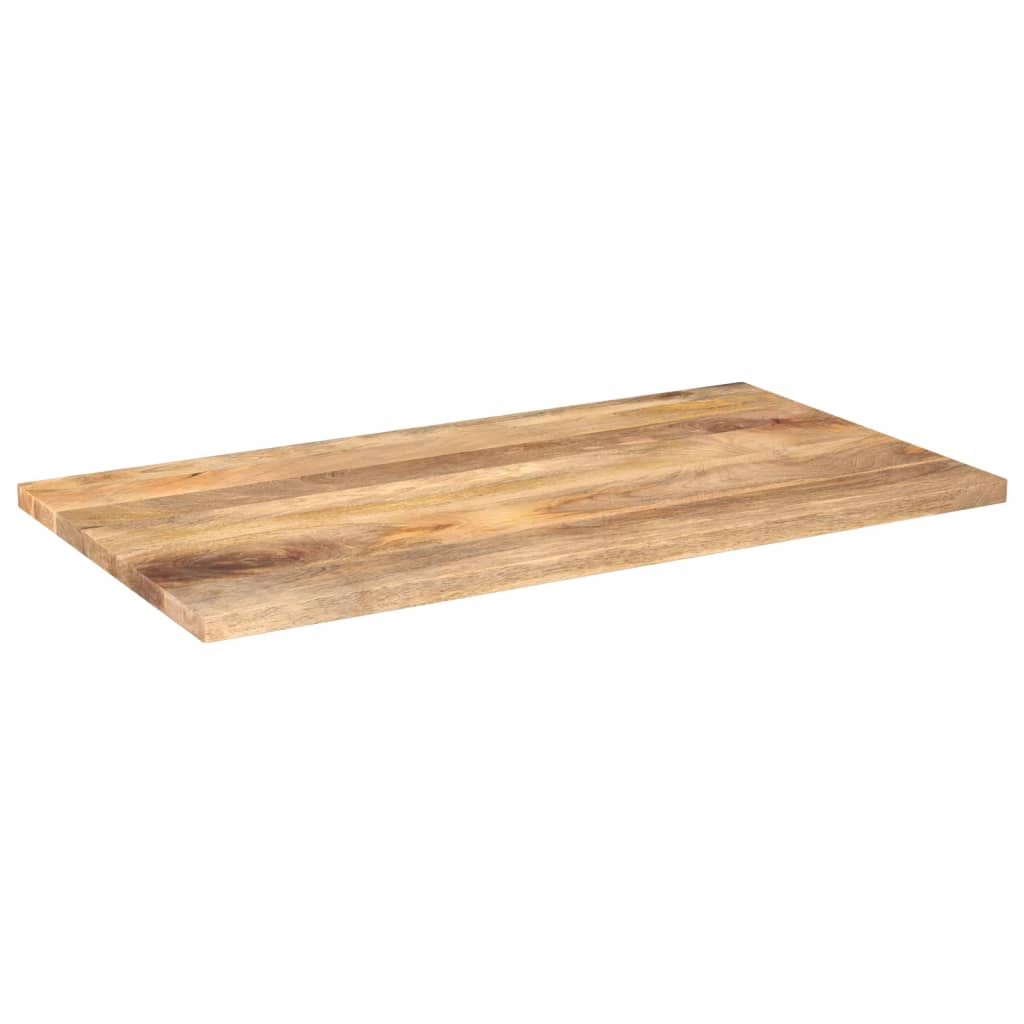 Tablero de mesa rectangular madera maciza mango 120x50x3,8 cm V2552 Vetonek