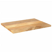 Tablero de mesa rectangular madera maciza mango 70x60x3,8 cm V2590 Vetonek