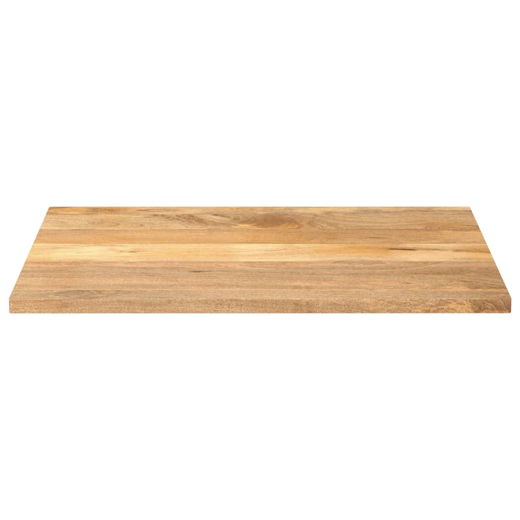 Tablero de mesa rectangular madera maciza mango 90x80x3,8 cm