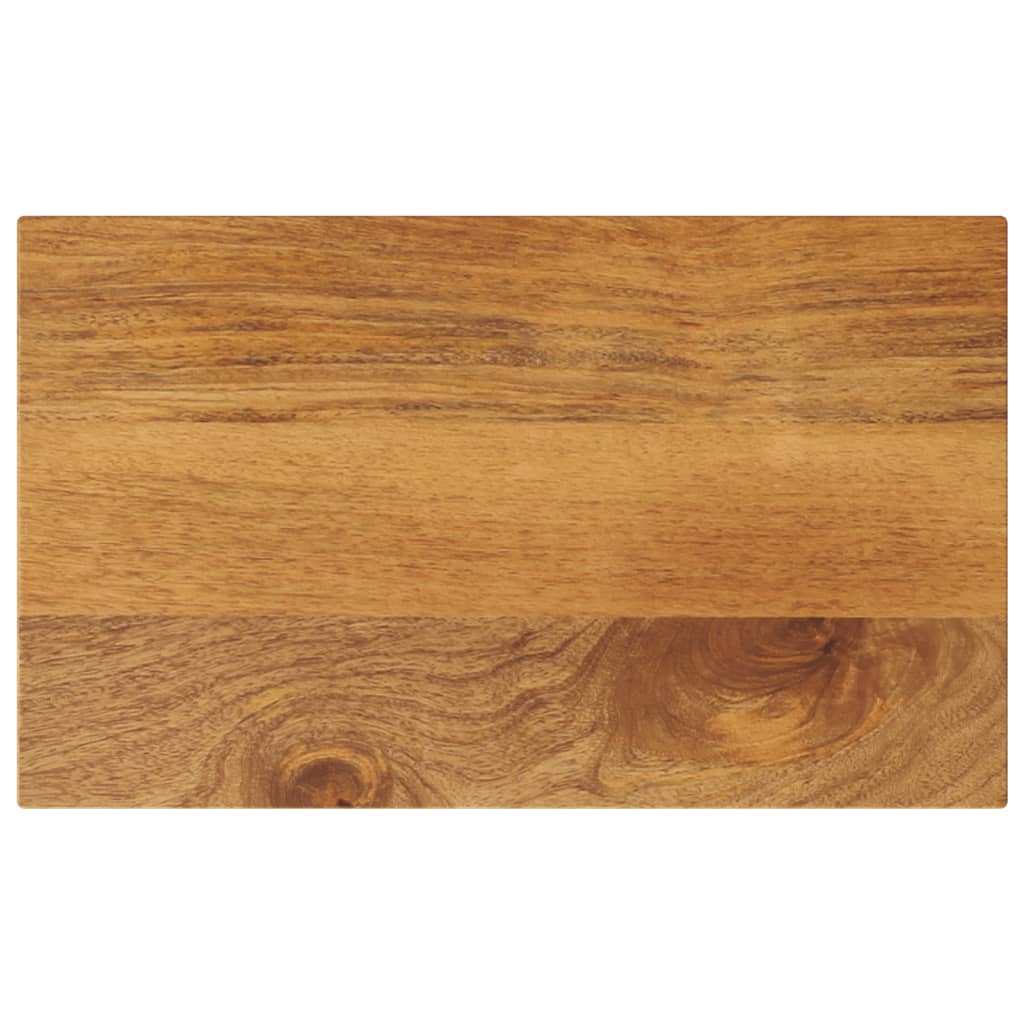 Vetonek Tablero de mesa rectangular madera maciza mango 40x20x2,5 cm