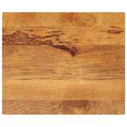 Tablero de mesa rectangular madera maciza mango 60x50x2,5 cm V3146 Vetonek
