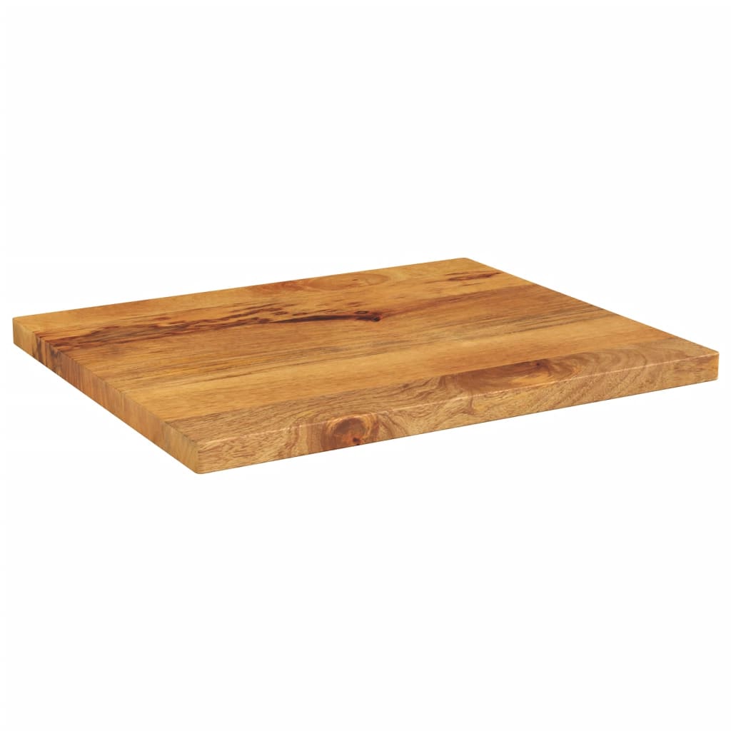 Tablero de mesa rectangular madera maciza mango 60x50x2,5 cm V3146 Vetonek