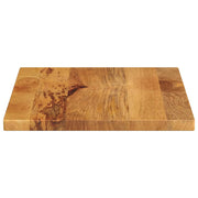 Tablero de mesa rectangular madera maciza mango 60x50x2,5 cm V3146 Vetonek