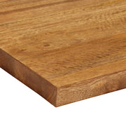 Plateau de table carré en manguier massif 70x70x2,5 cm V3313 Vetonek