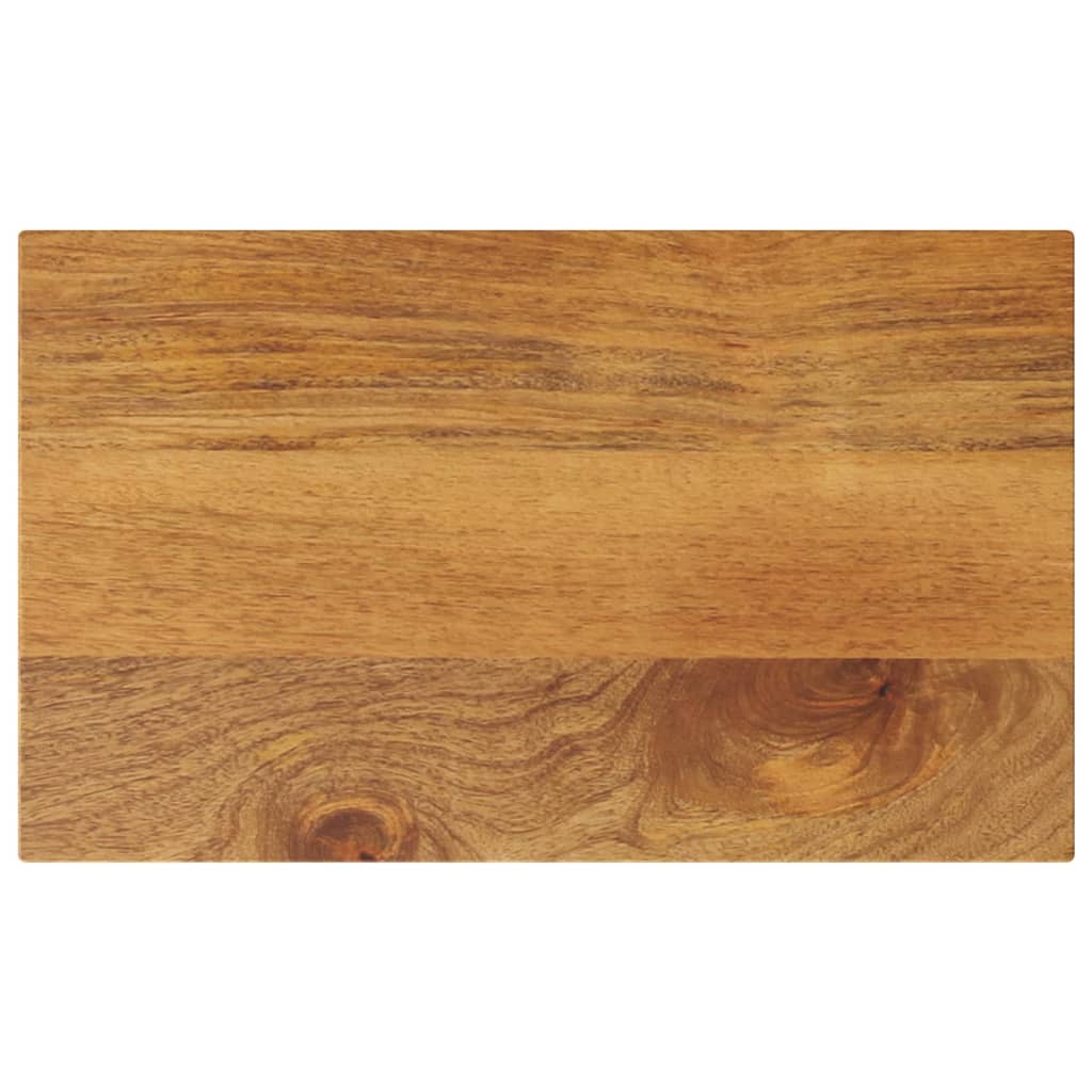 Vetonek Tablero de mesa rectangular madera maciza mango 40x20x3,8 cm