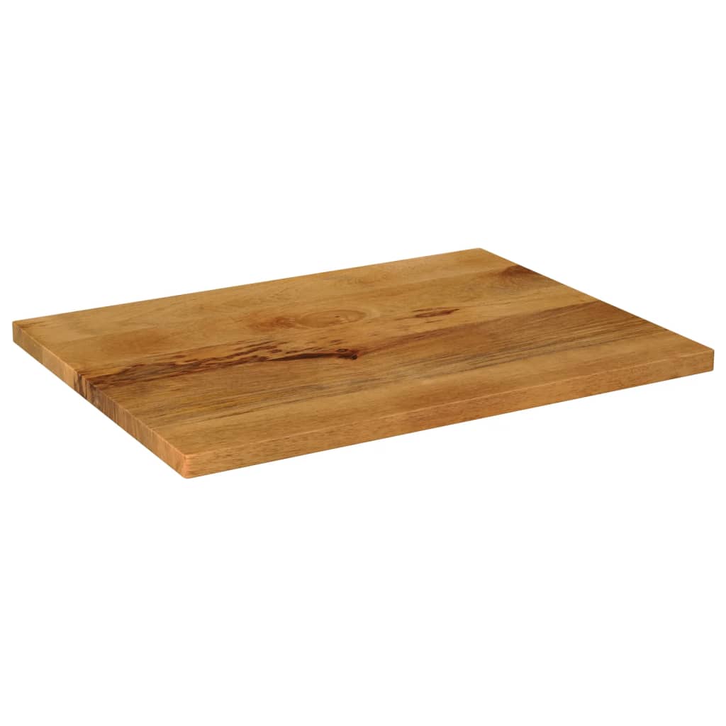 Tablero de mesa rectangular madera maciza mango 90x50x3,8 cm V3825 Vetonek