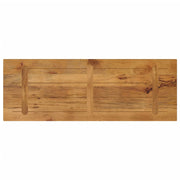 Tablero de mesa rectangular madera maciza mango 140x50x3,8 cm V3863 Vetonek