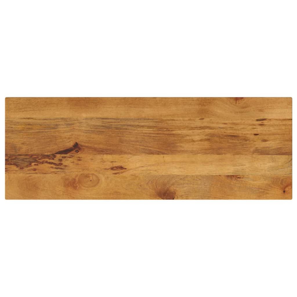 Tablero de mesa rectangular madera maciza mango 140x60x3,8 cm V3955 Vetonek