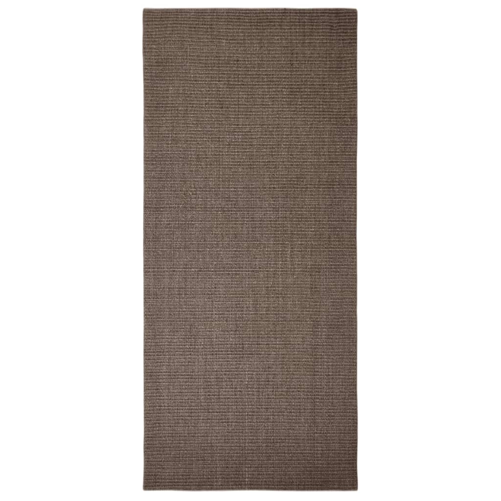 Alfombra de sisal para rascador marrón 66x150 cm vidaXL