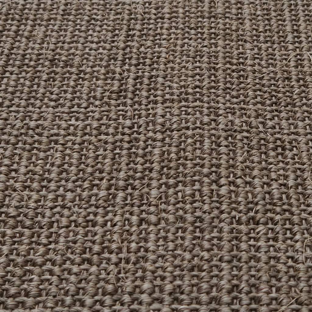 Alfombra de sisal para rascador marrón 66x150 cm vidaXL