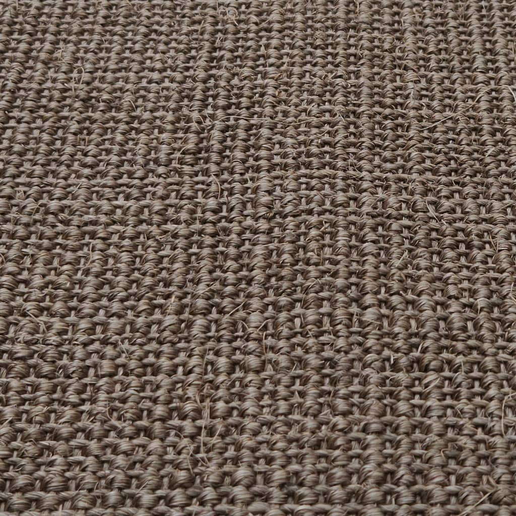 Alfombra de sisal para rascador marrón 66x350 cm vidaXL