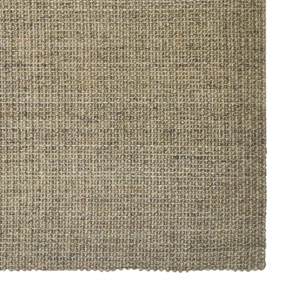 Alfombra de sisal para rascador gris taupe 66x350 cm vidaXL