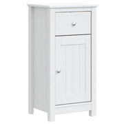 Vetonek Mueble de baño BERG madera maciza de pino blanco 40x34x80 cm