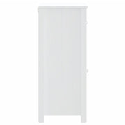 Mueble de baño BERG madera maciza de pino blanco 40x34x80 cm - Vetonek