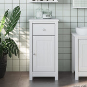Mueble de baño berg madera maciza de pino blanco 40x34x80 cm v5089 Vetonek