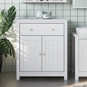 Mueble de baño berg madera maciza de pino blanco 69,5x34x80 cm v5102 Vetonek