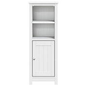 Mueble de baño berg madera maciza de pino blanco 40x34x110 cm v5126 - Vetonek