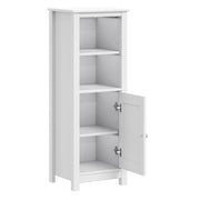 Mueble de baño berg madera maciza de pino blanco 40x34x110 cm v5126 - Vetonek