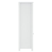 Mueble de baño BERG madera maciza de pino blanco 69,5x34x110 cm - Vetonek