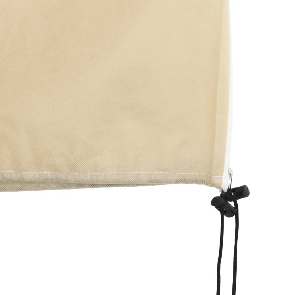 Cubiertas para plantas con cremallera 2 uds 70 g/m² 3,93x3 m v5720 - Vetonek