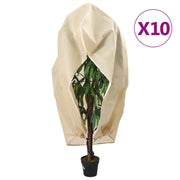 Cubiertas para plantas con cremallera 10 uds 70 g/m² 3,93x3,5 m v6215 Vetonek