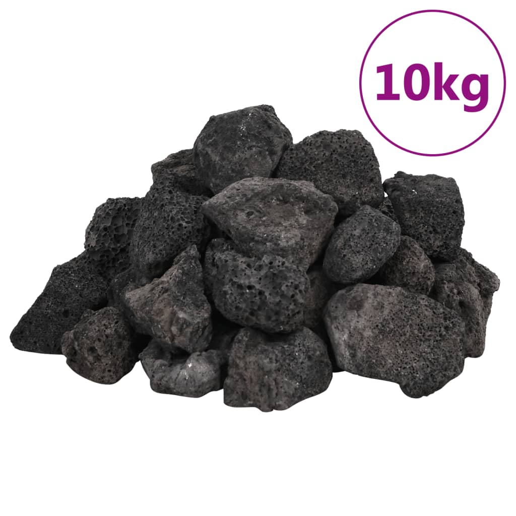 Rocas volcánicas negras 10 kg 3-5 cm