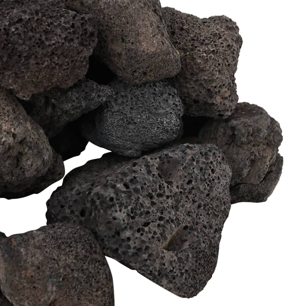 Rocas volcánicas negras 10 kg 5-8 cm