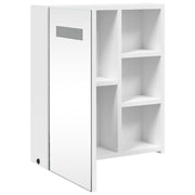 Mueble de baño con espejo y luz led blanco 45x13x52 cm v7007 - Vetonek