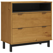 Vetonek Cómoda FLAM madera maciza de pino 80x40x80 cm