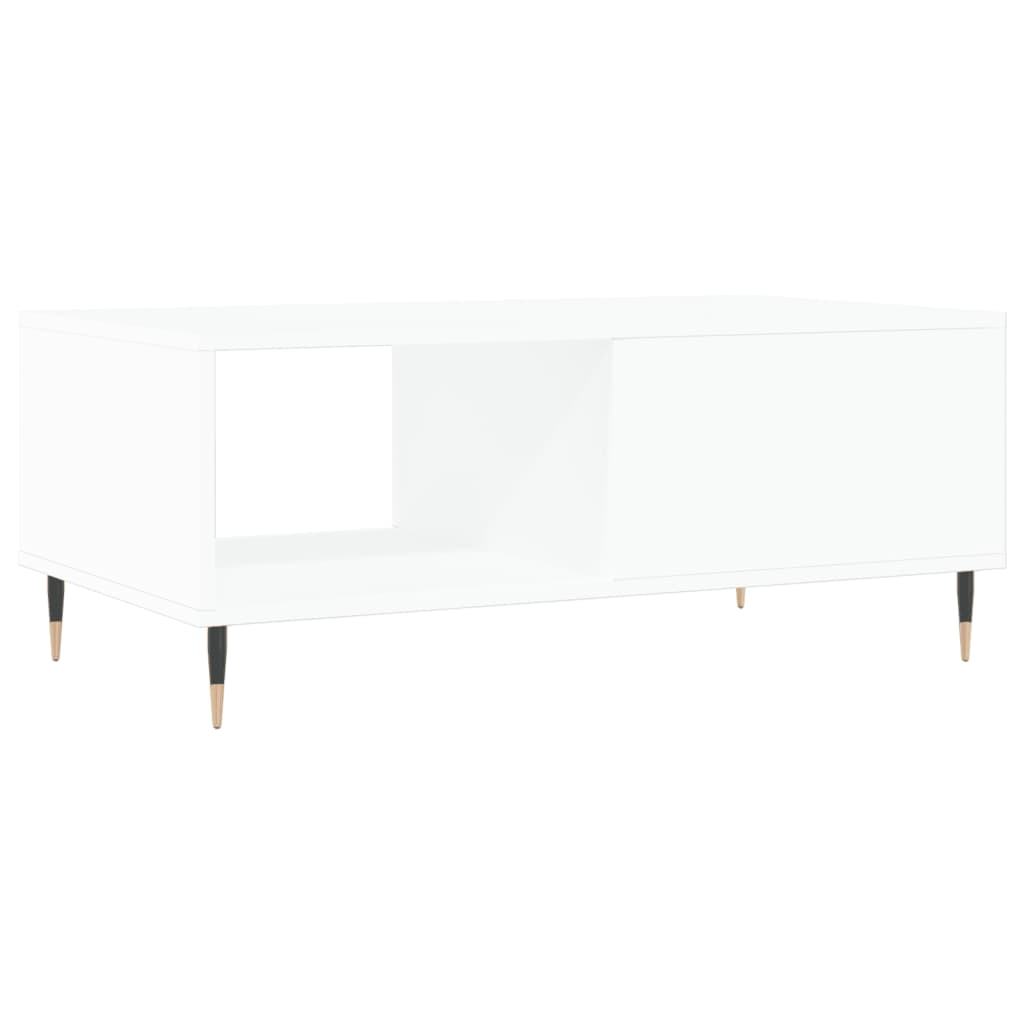 Mesa de centro madera blanco 90x50x36,5 cm vidaXL