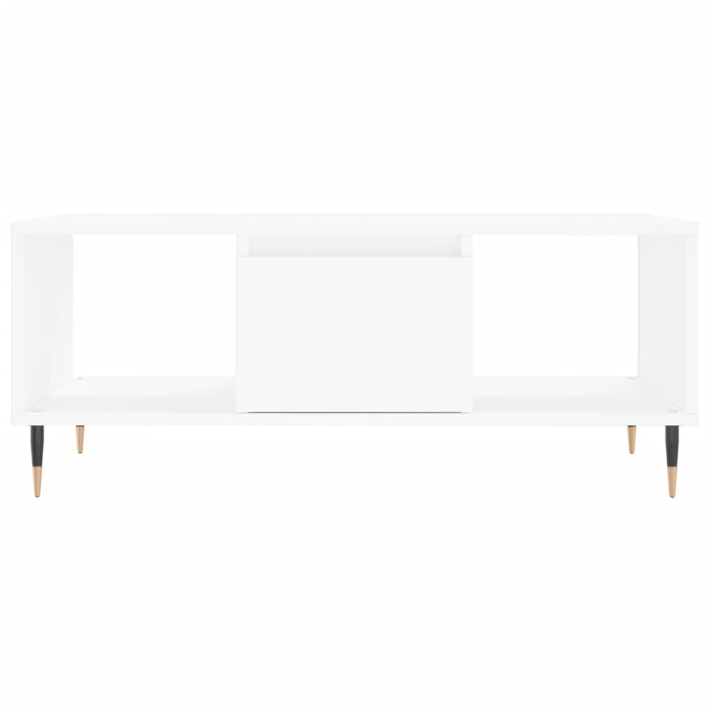 Mesa de centro madera blanco 90x50x36,5 cm vidaXL