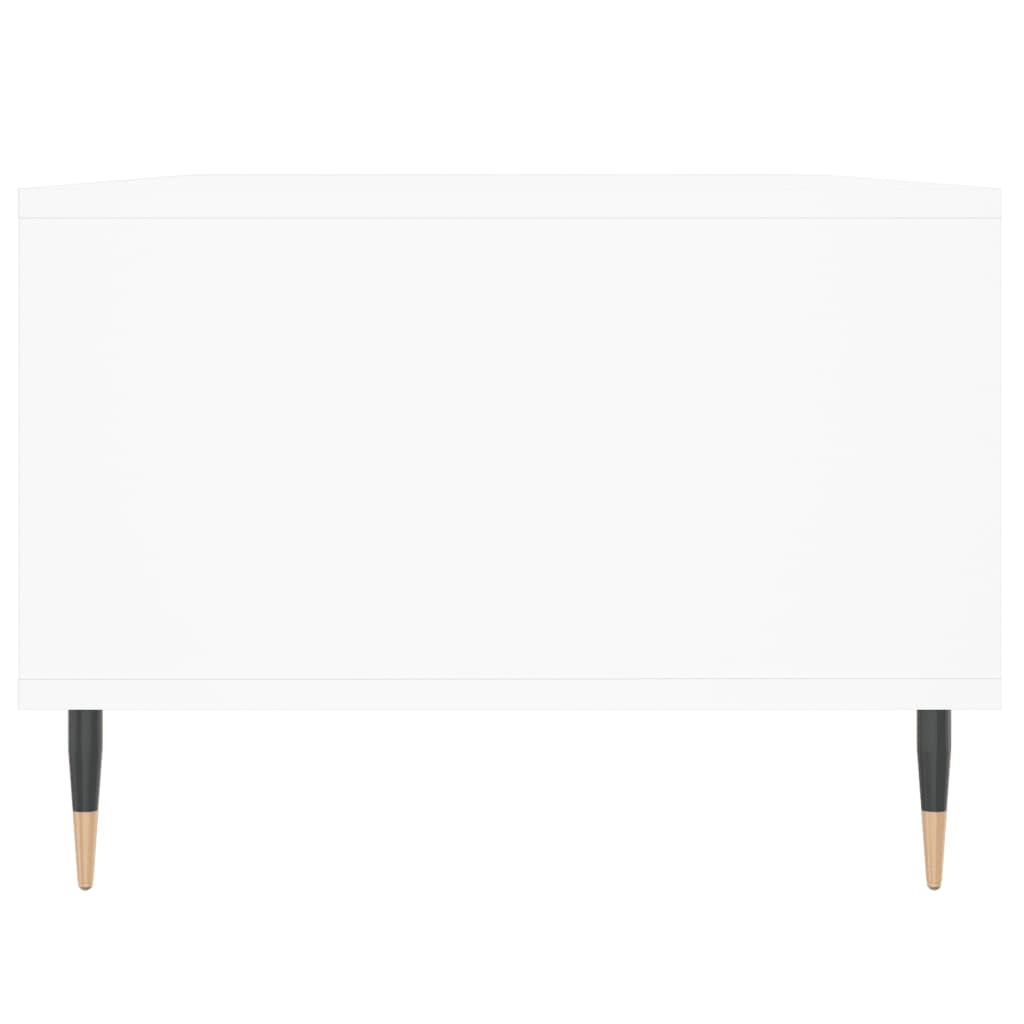 Mesa de centro madera blanco 90x50x36,5 cm - Vetonek