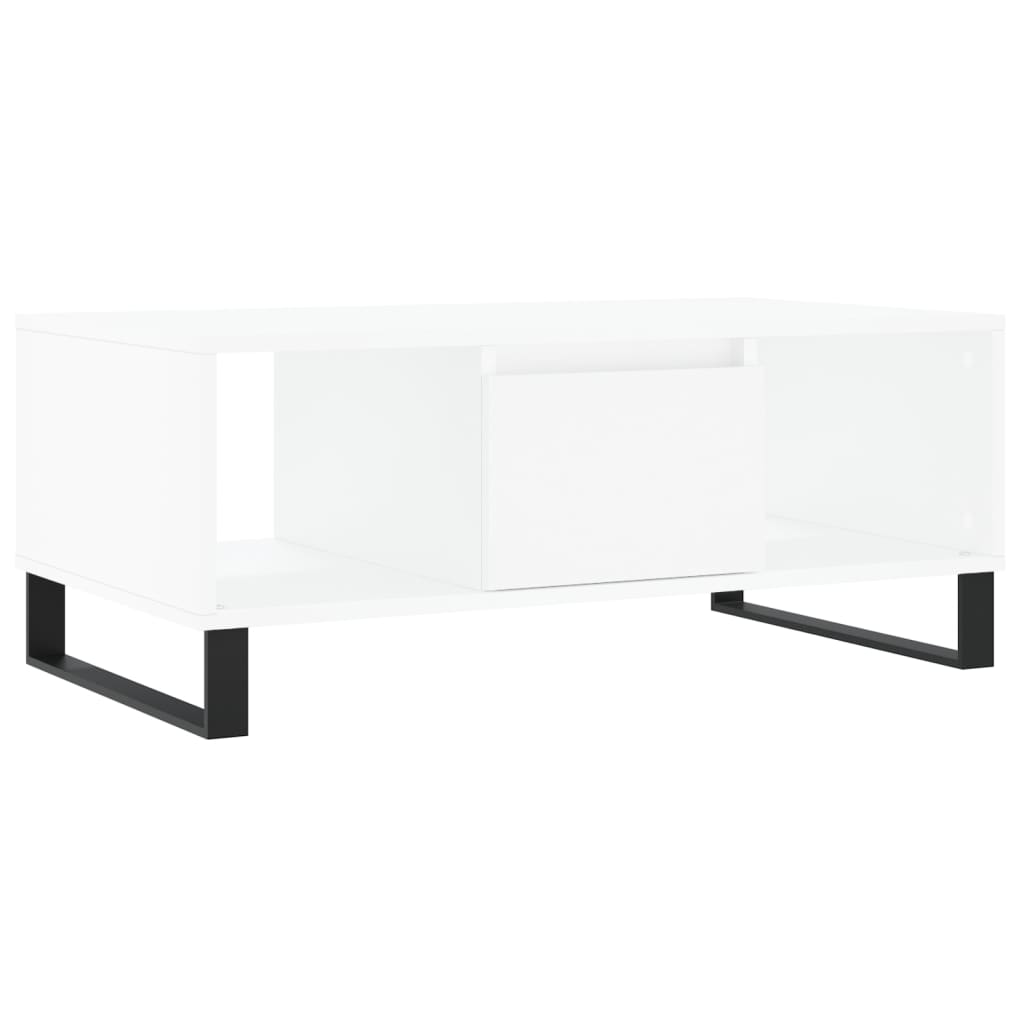 Mesa de centro blanca 90x50x36,5 cm vidaXL