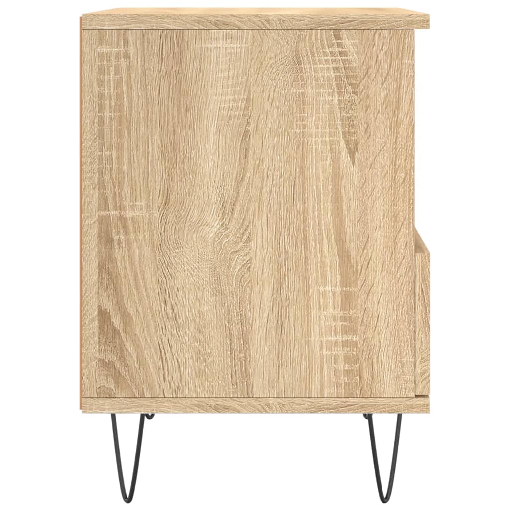 Mesitas noche 2 uds madera sintetizada Nexus roble Sonoma 40x35x50 cm - Vetonek