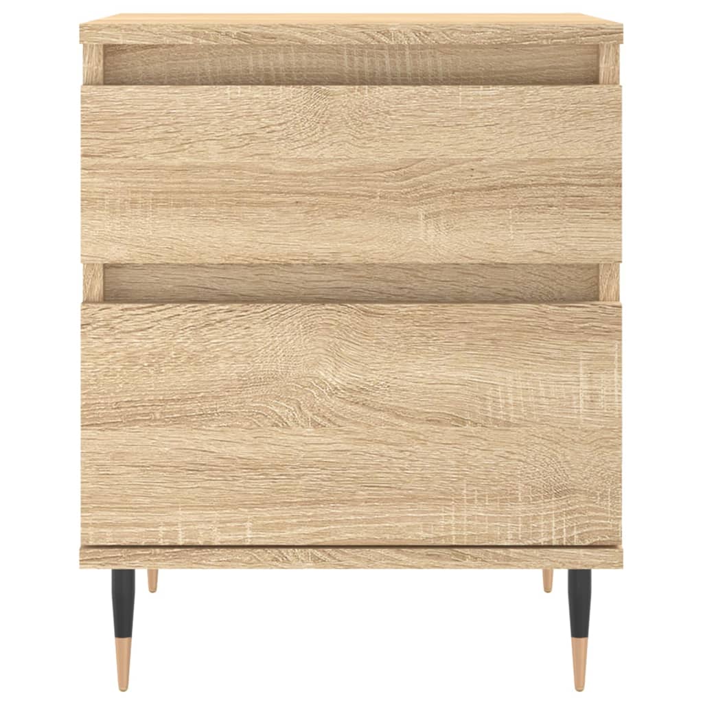 Mesitas noche 2 uds madera sintetizada Nexus roble Sonoma 40x35x50 cm vidaXL