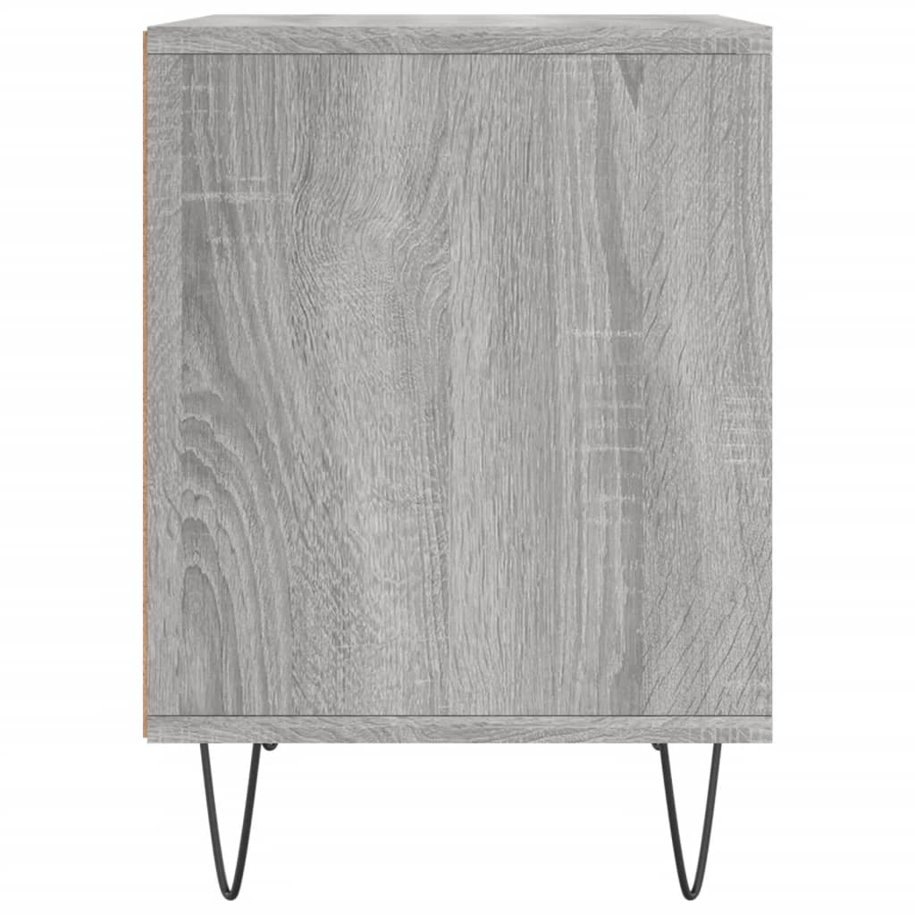 Mesita de noche 2 uds madera sintetizada Nexus gris Sonoma 40x35x50 cm vidaXL