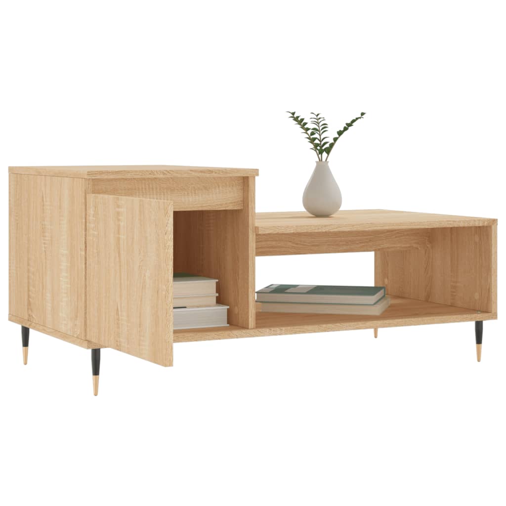 Holzzentrum Tisch Oak Sonoma 100x50x45 cm