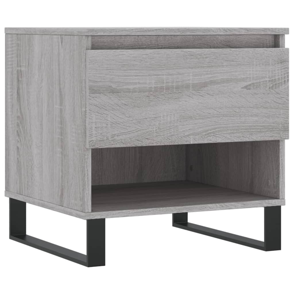 Mesas de centro 2 uds madera sintetizada Nexus gris Sonoma 50x46x50 cm vidaXL