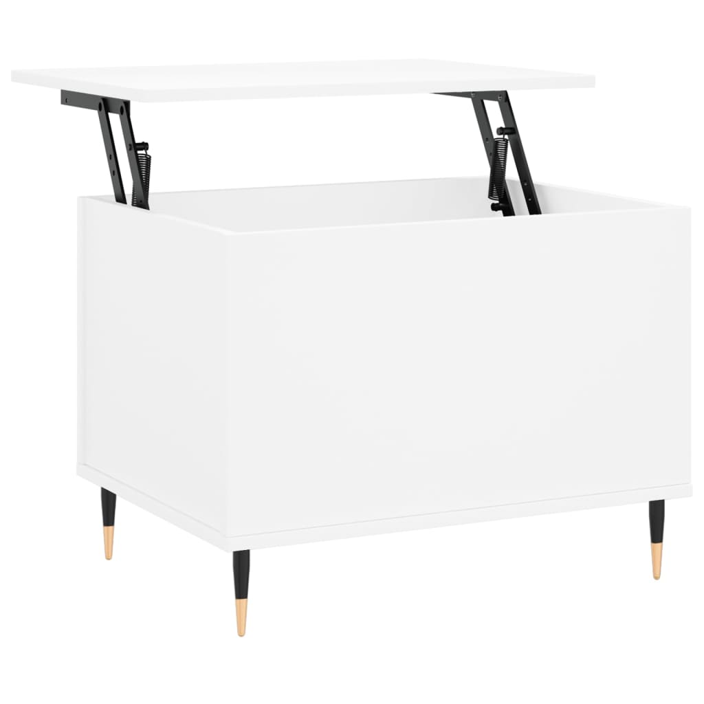 Mesa de centro madera blanco 60x44,5x45 cm vidaXL