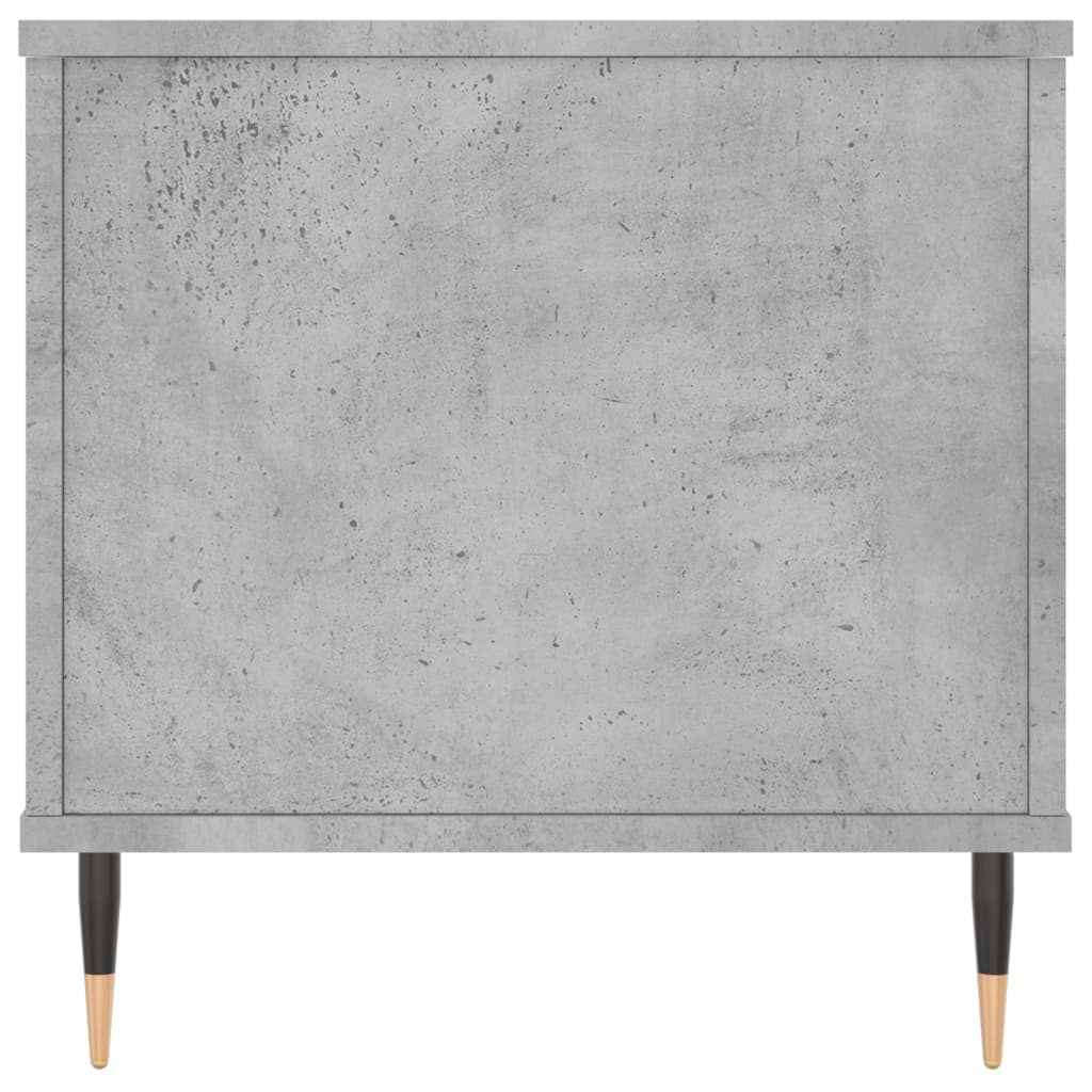 Mesa de centro madera contrachapada gris hormigón 90x44,5x45 cm vidaXL