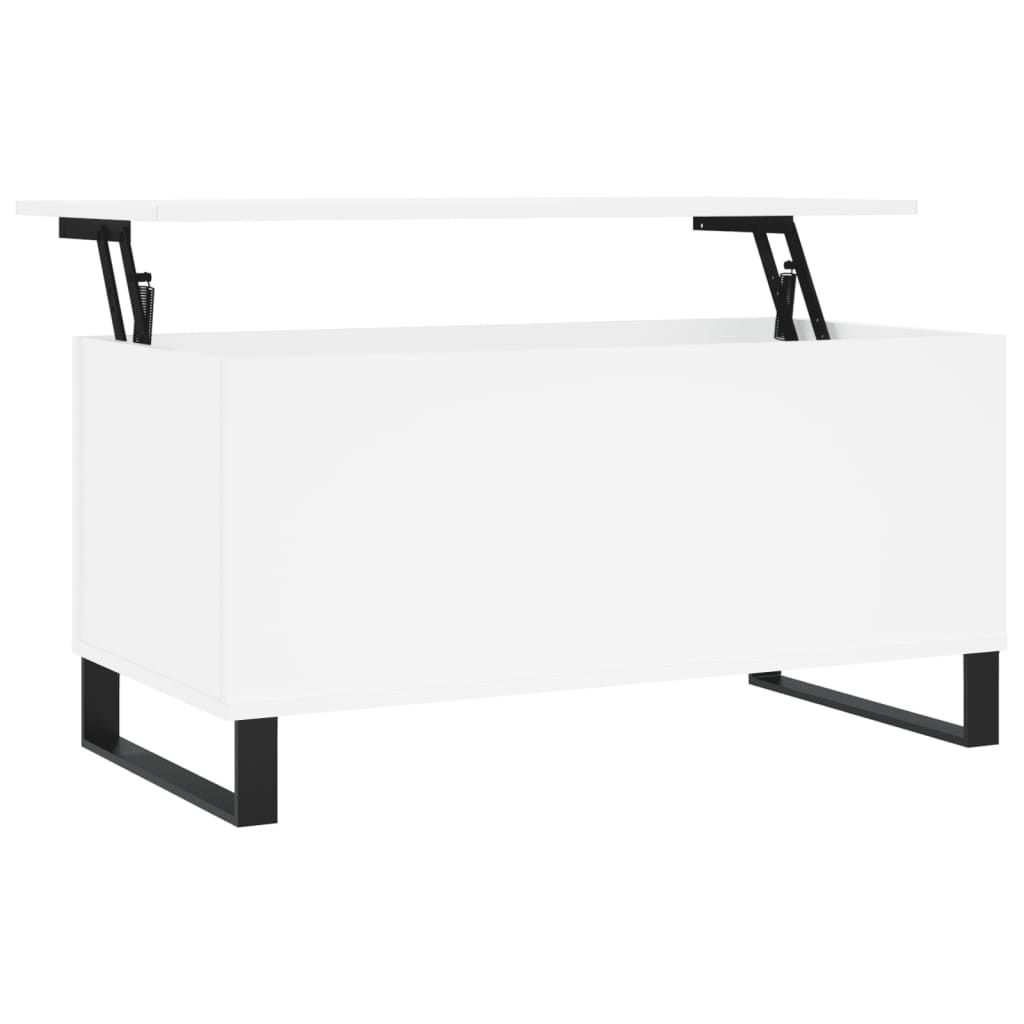 Mesa de centro madera blanco 90x44,5x45 cm vidaXL