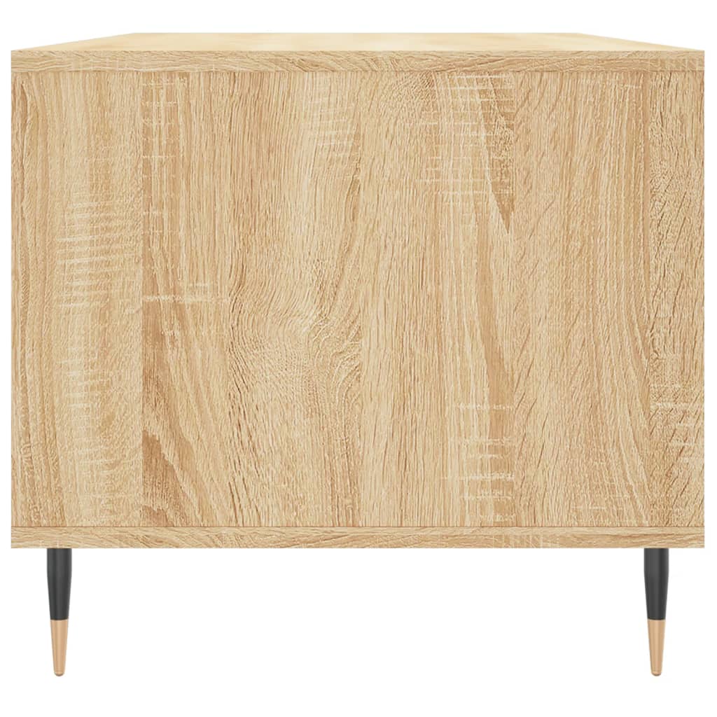 Mesa de centro madera roble Sonoma 90x49x45 cm vidaXL