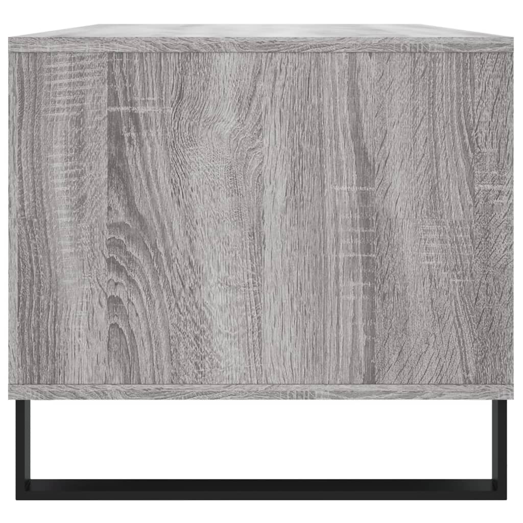 Mesa de centro madera gris Sonoma 90x49x45 cm vidaXL