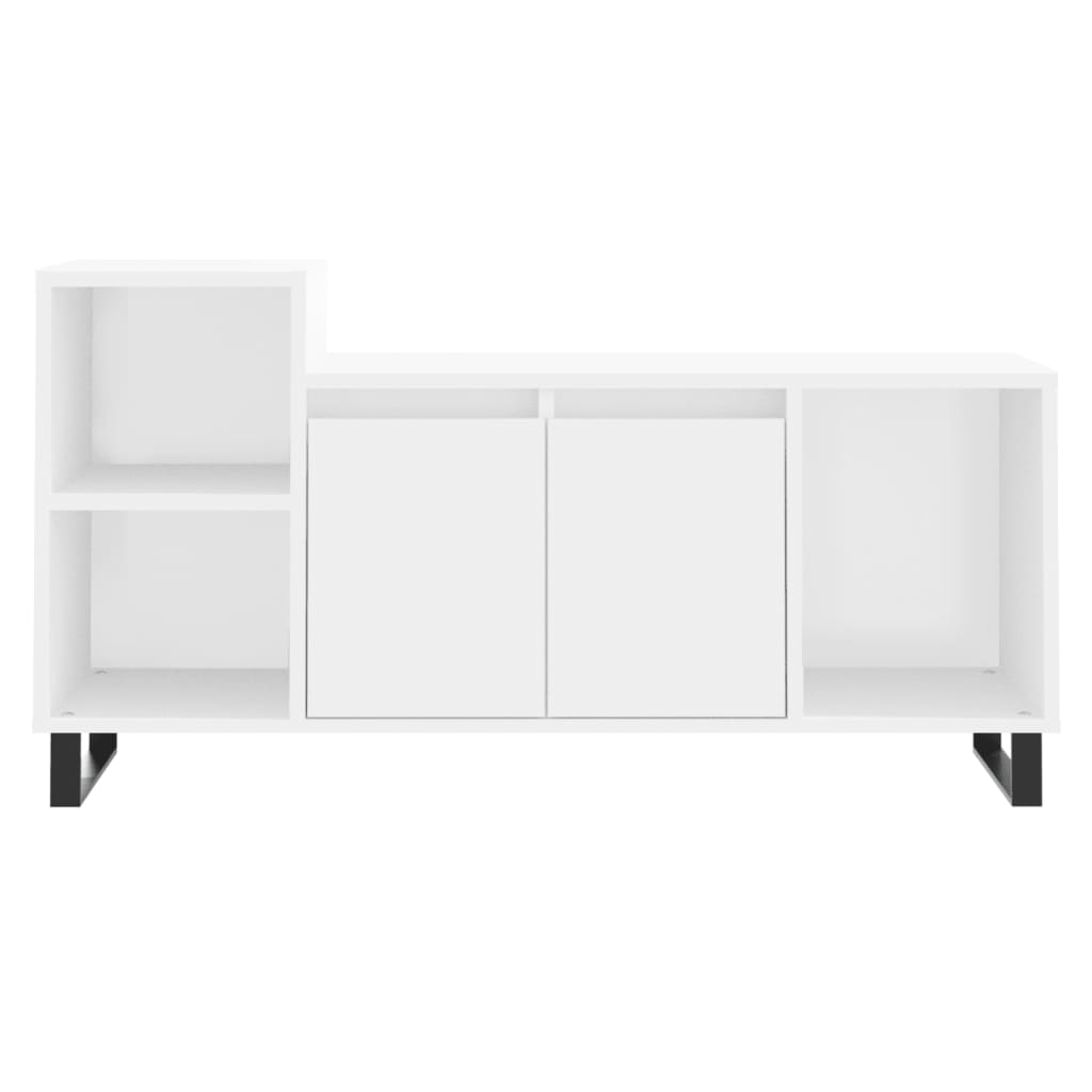 Mueble para TV madera blanco 100x35x55 cm vidaXL