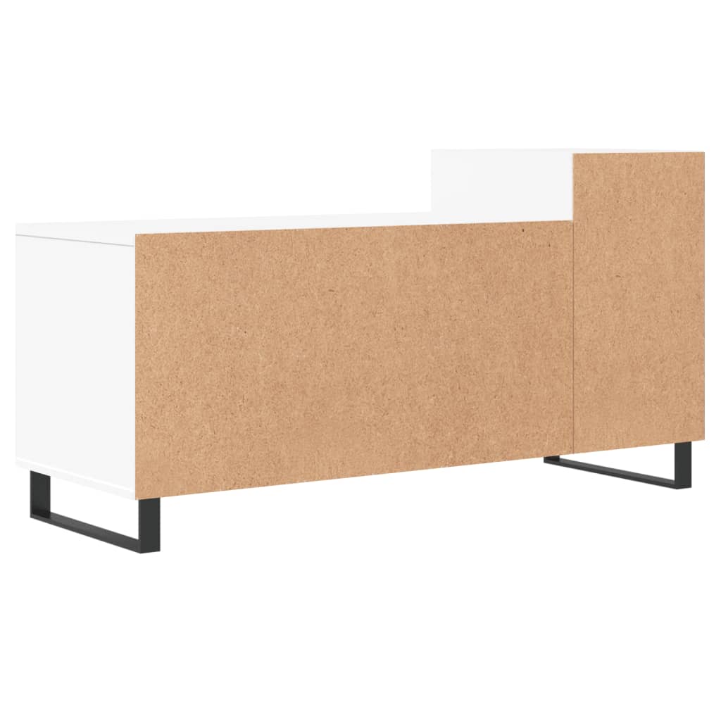 Mueble para TV madera blanco 100x35x55 cm vidaXL