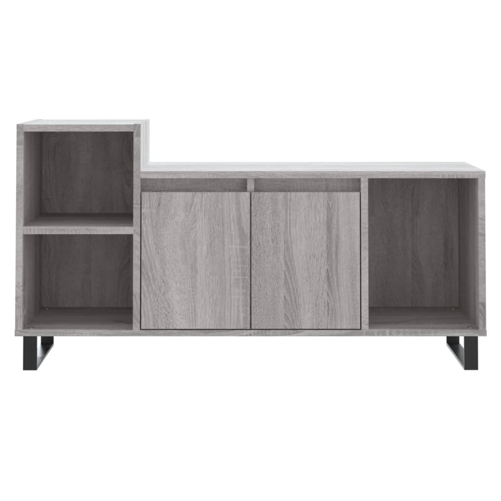 Mueble de TV madera gris Sonoma 100x35x55 cm vidaXL