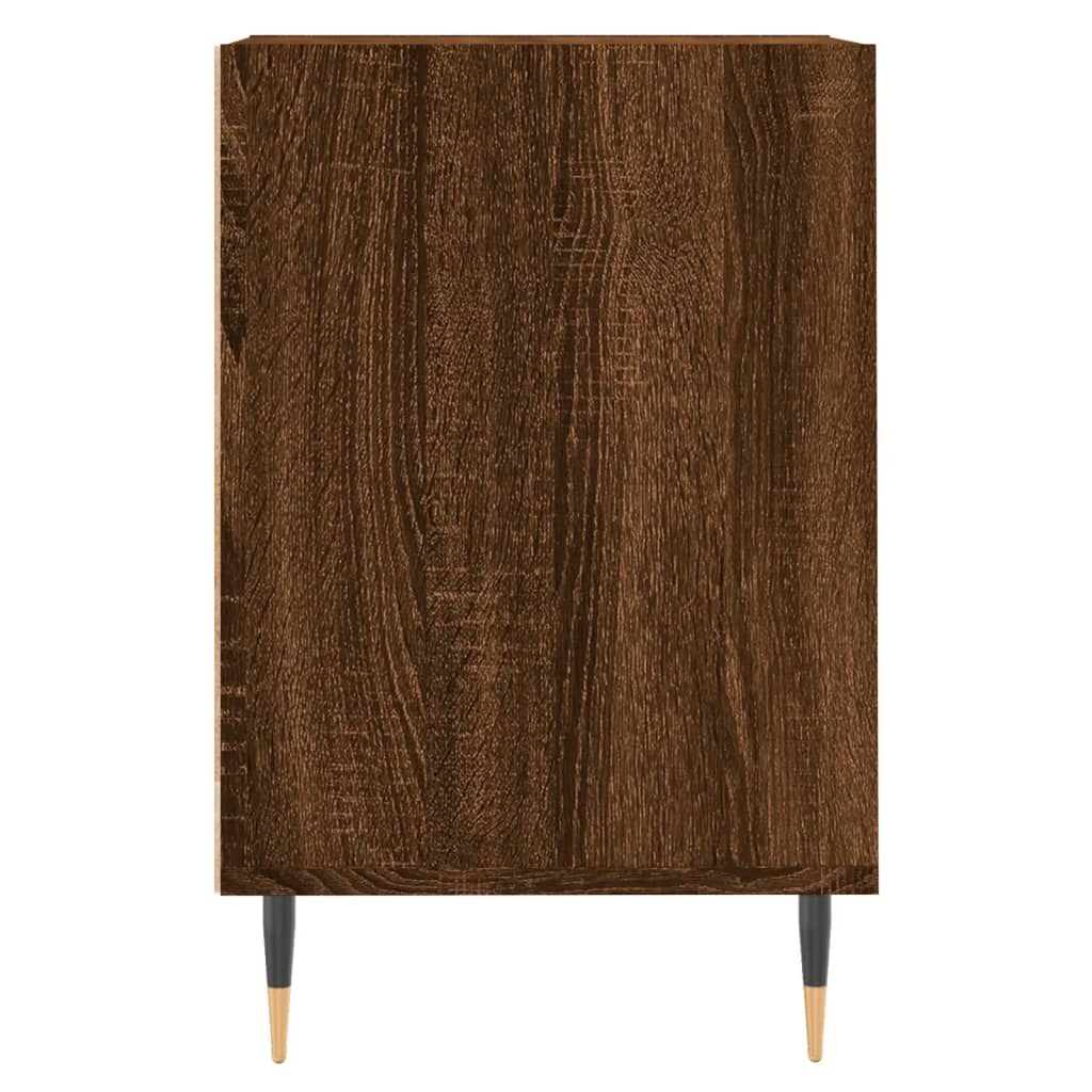 Mueble para TV madera marrón roble 160x35x55 cm vidaXL