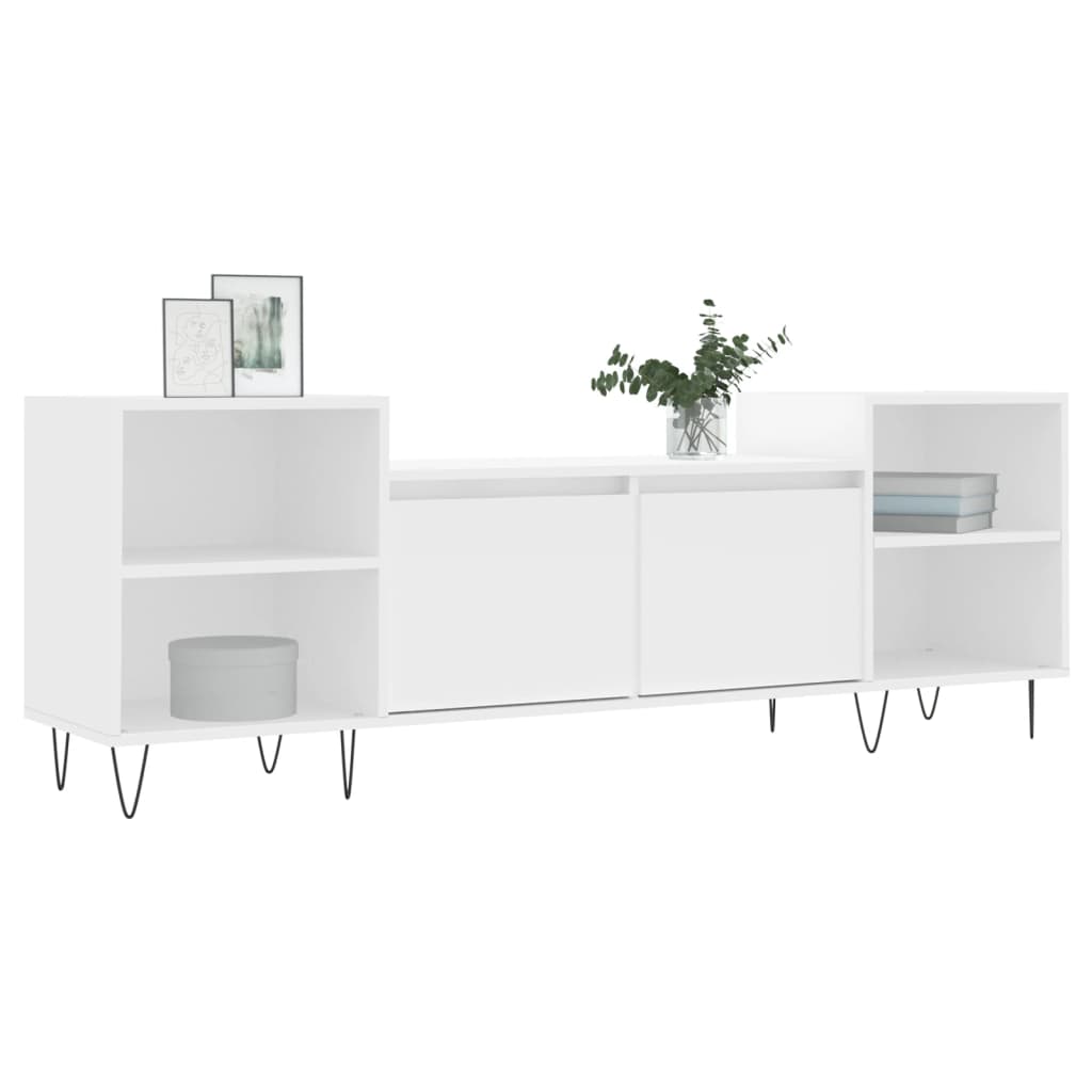 Mobili in tv white legno 160x35x55 cm