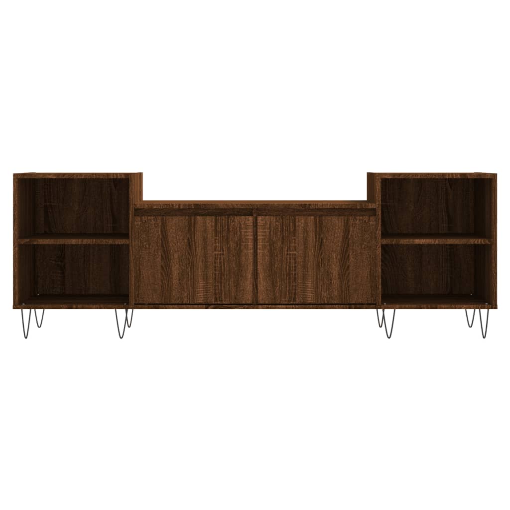 Mueble para TV madera marrón roble 160x35x55 cm vidaXL